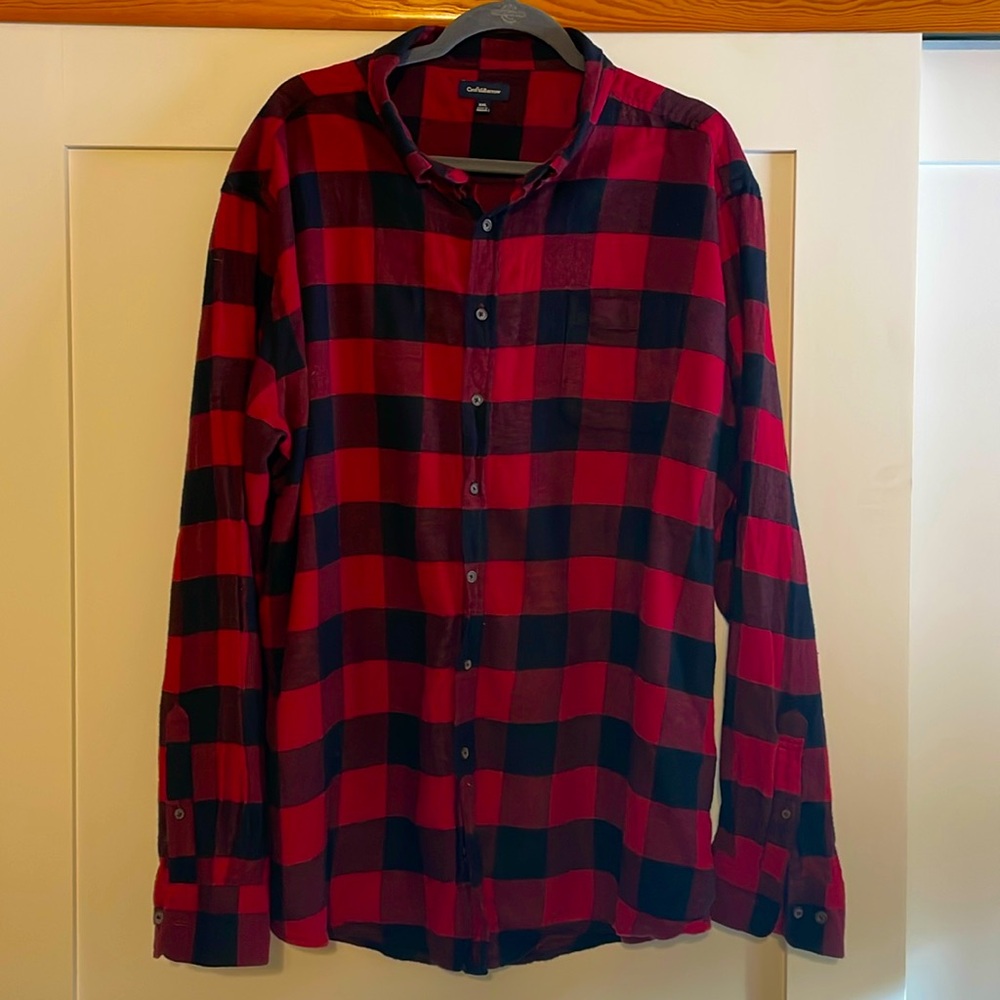 Men’s buffalo plaid flannel
